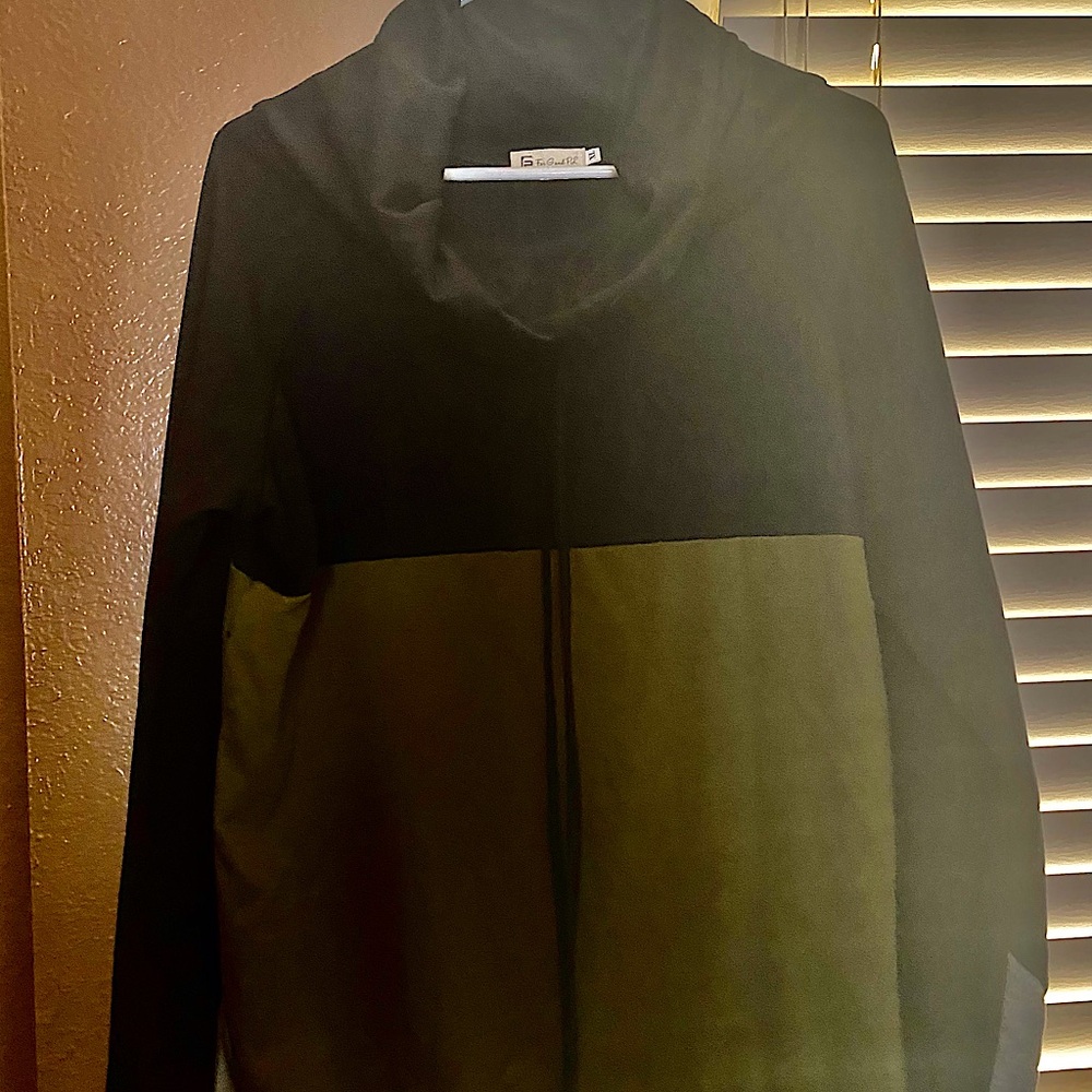 Cowl Neck Hoodie with drawstring